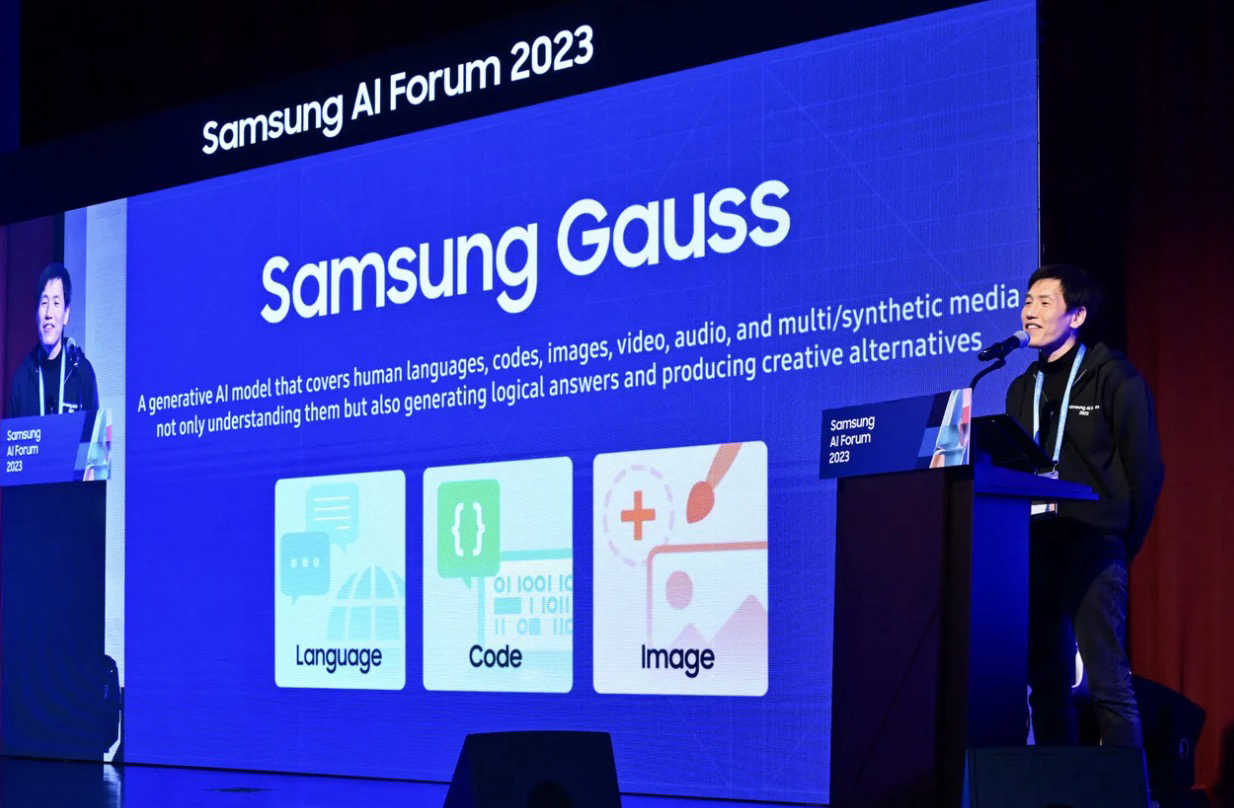 Samsung Gauss ia generative smartphone